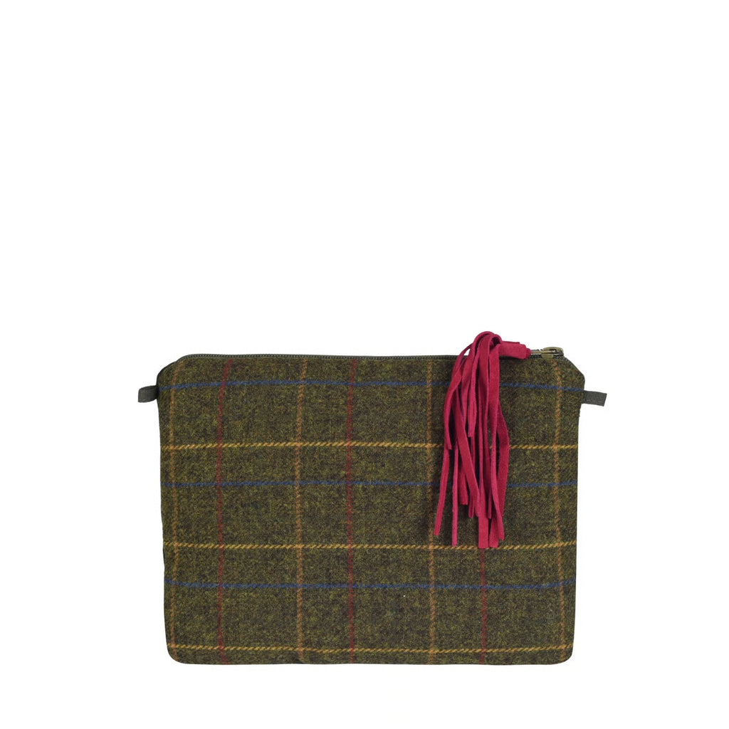 CARLITOS x OH EVCHEN Tweed Clutch VORBESTELLUNG ca. 2 Wochen Lieferzeit
