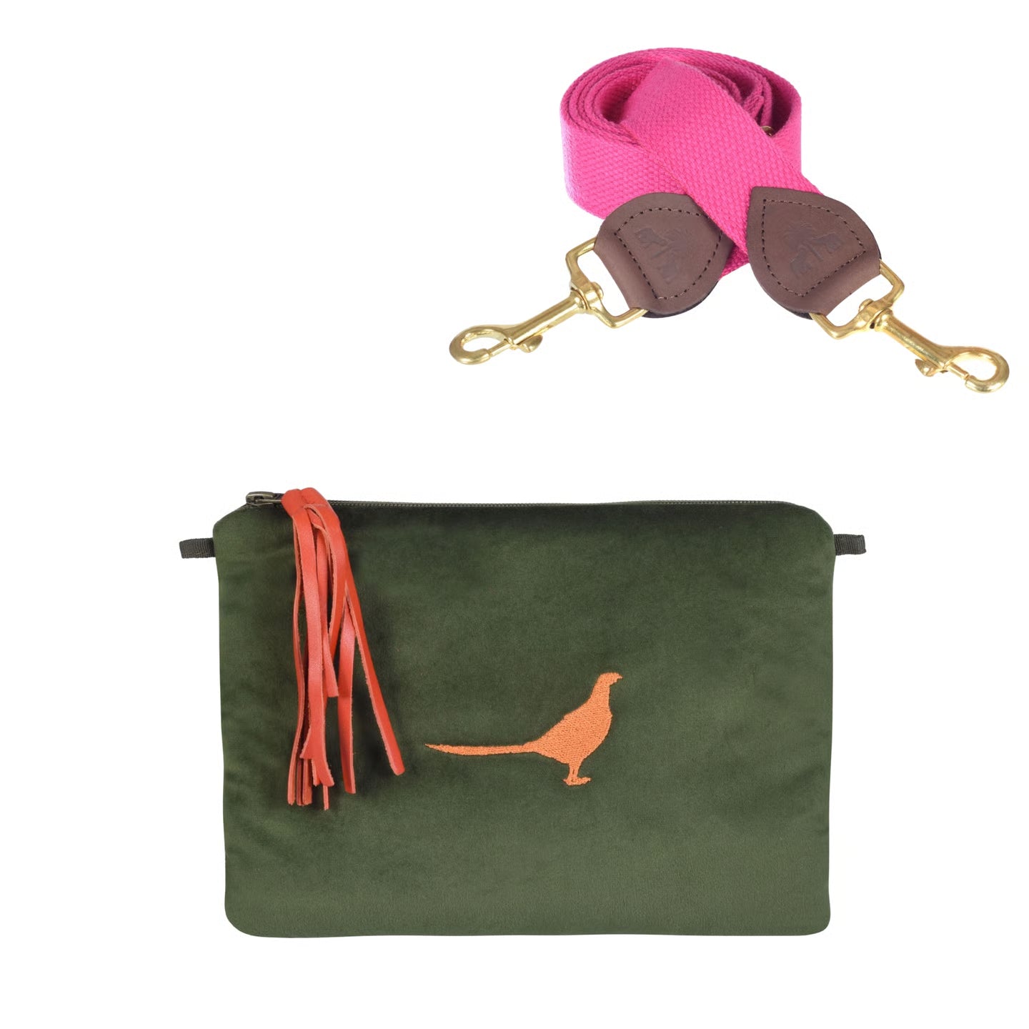 CARLITOS x OH EVCHEN Tweed Clutch VORBESTELLUNG ca. 2 Wochen Lieferzeit