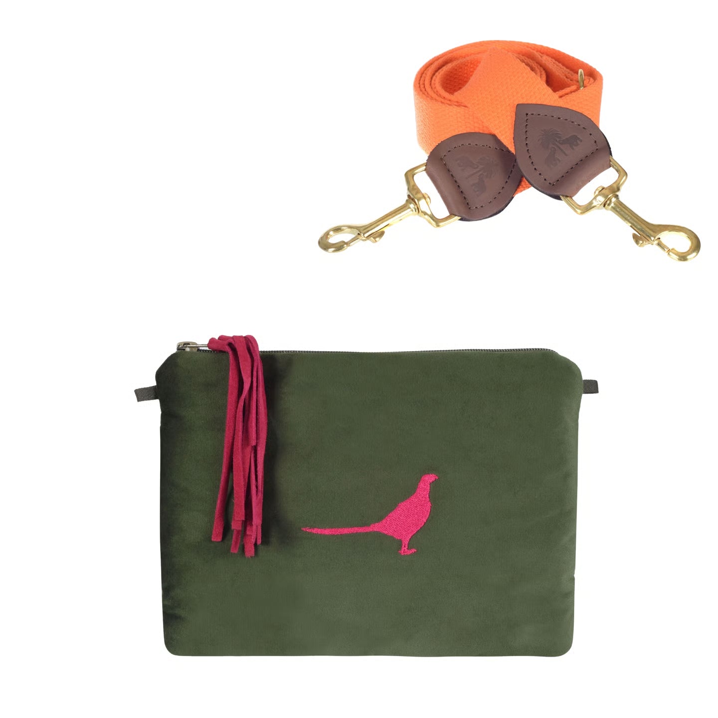 CARLITOS x OH EVCHEN Tweed Clutch VORBESTELLUNG ca. 2 Wochen Lieferzeit