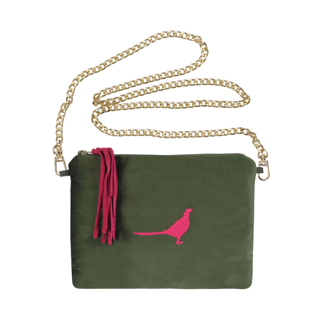 CARLITOS x OH EVCHEN Tweed Clutch VORBESTELLUNG ca. 2 Wochen Lieferzeit