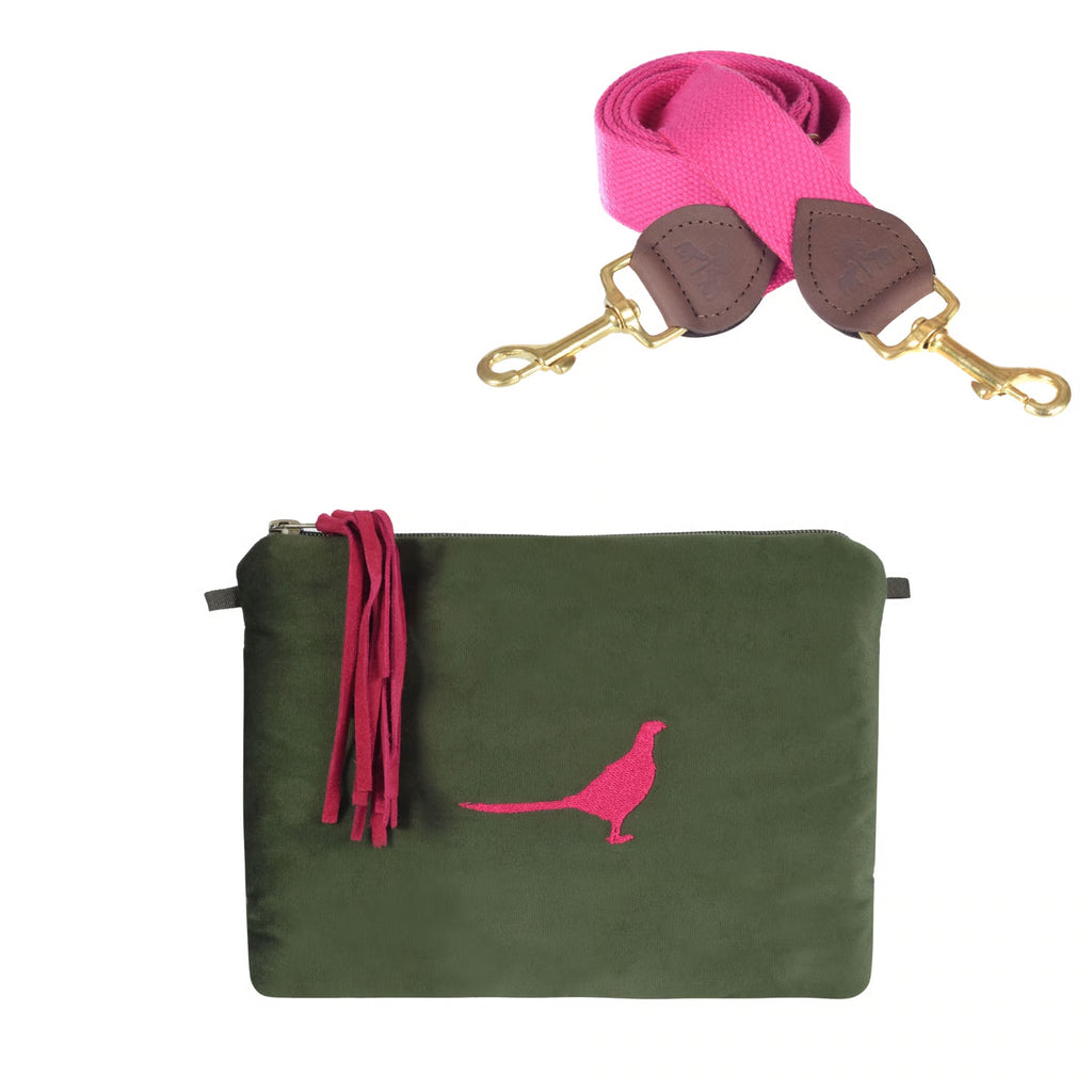 CARLITOS x OH EVCHEN Tweed Clutch VORBESTELLUNG ca. 2 Wochen Lieferzeit