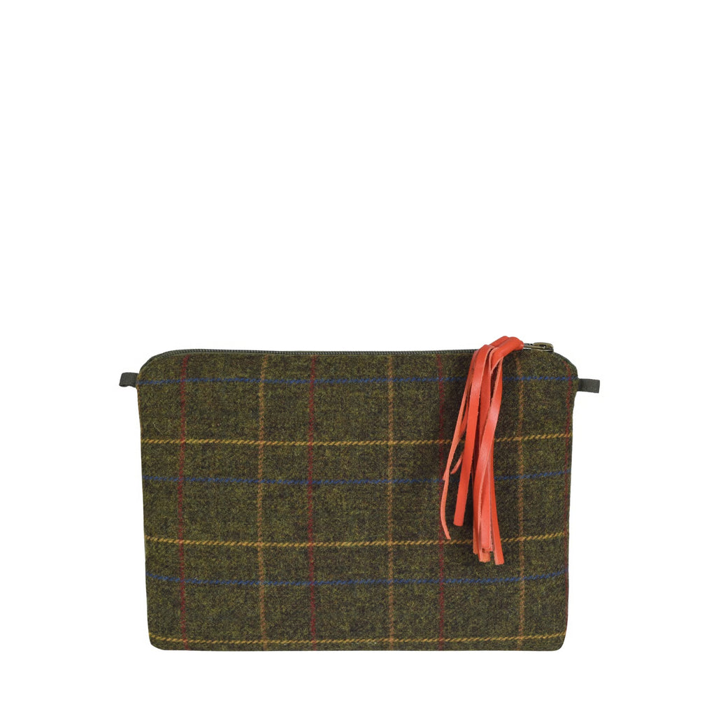 CARLITOS x OH EVCHEN Tweed Clutch VORBESTELLUNG ca. 2 Wochen Lieferzeit